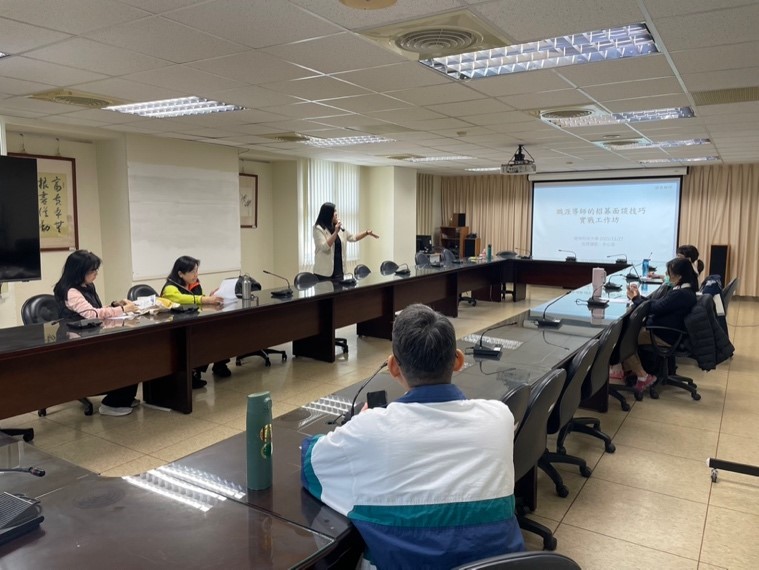 面試技巧演練上課情形